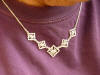 Knypplat halsband